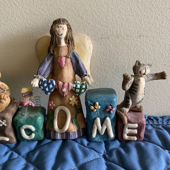 LAST CALL - Clay ‘Welcome’ Pieces - Picture 3 of 4